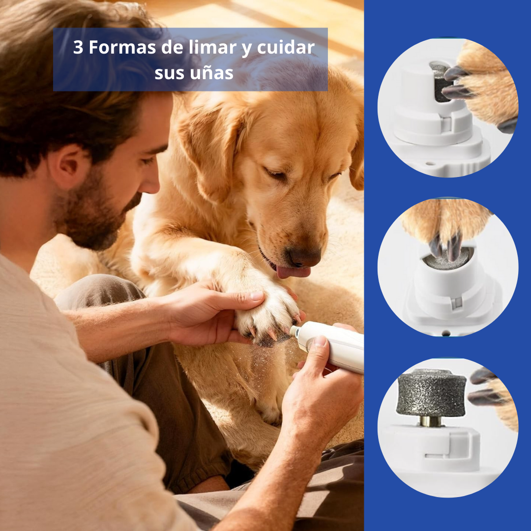 TrimacPro™ Cortauñas eléctrico con luz LED antisangrado